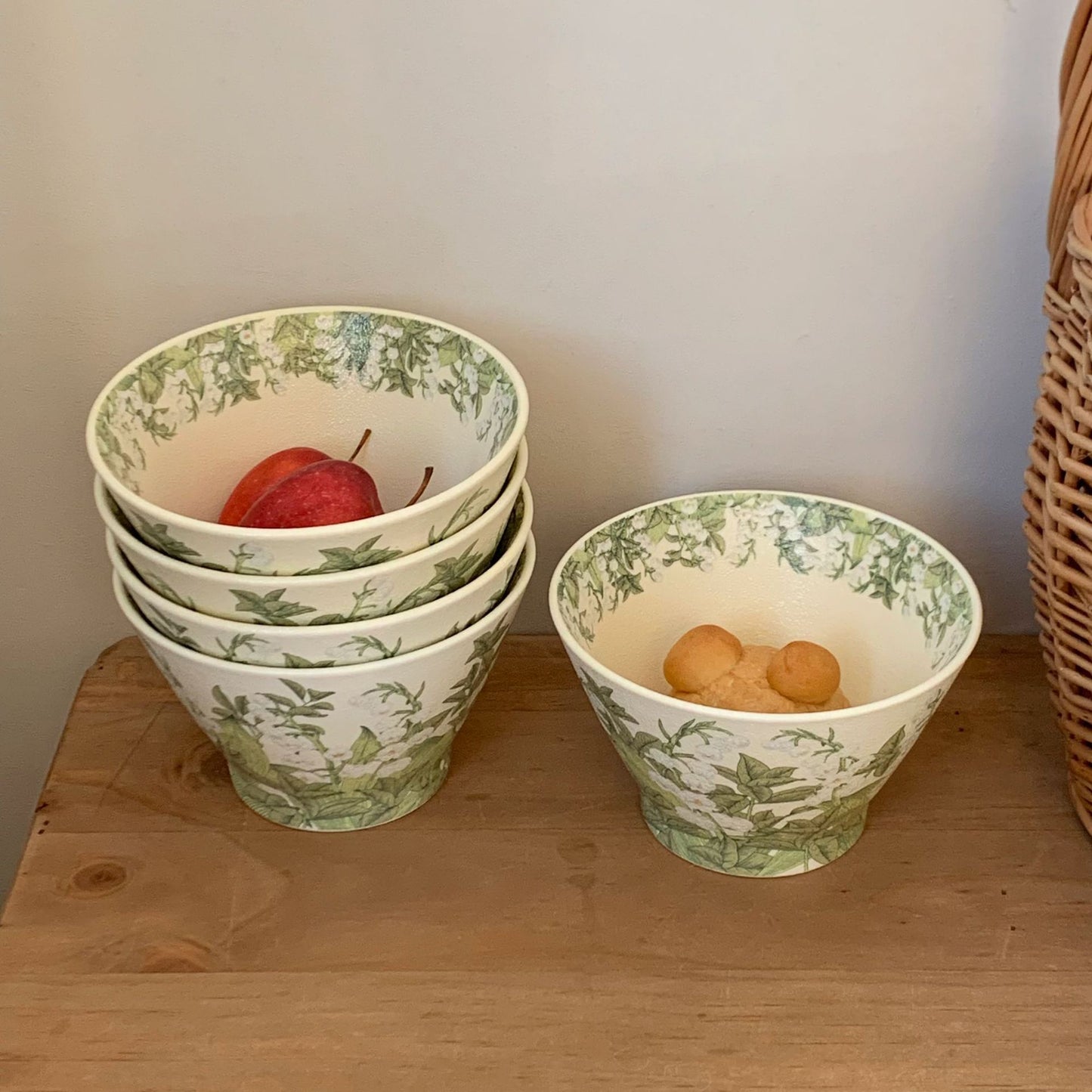 Ceramic Rice Bowl, 5 Inch